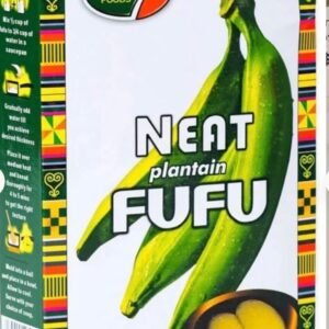 Neat Plantain Fufu